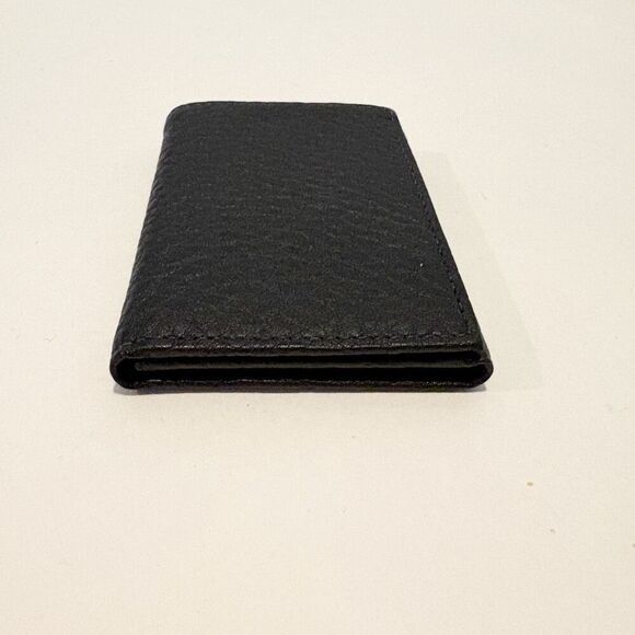 NWOT Dooney & Bourke Trifold Wallet Black Leather $117.00 Made in USA - Picture 2 of 5